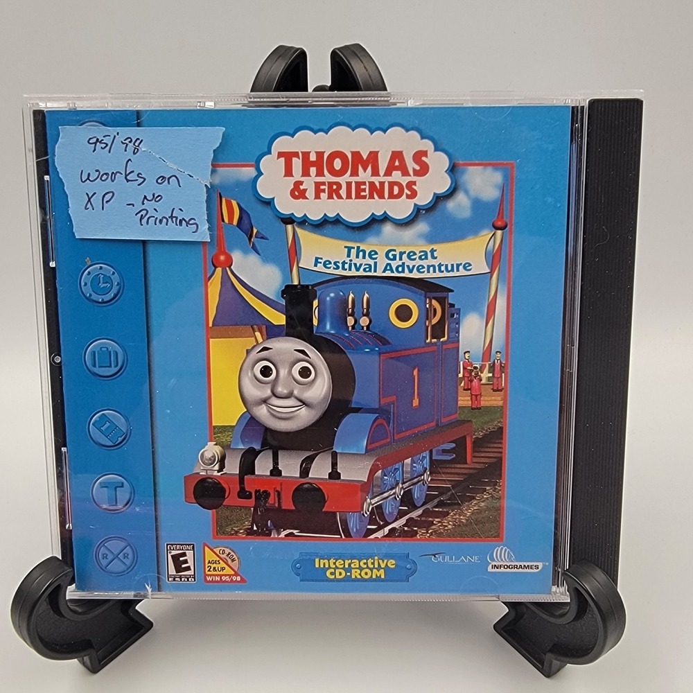 Thomas & Friends: The Great Festival Adventure CD-ROM Hasbro Win 95/98 PC Vtg
